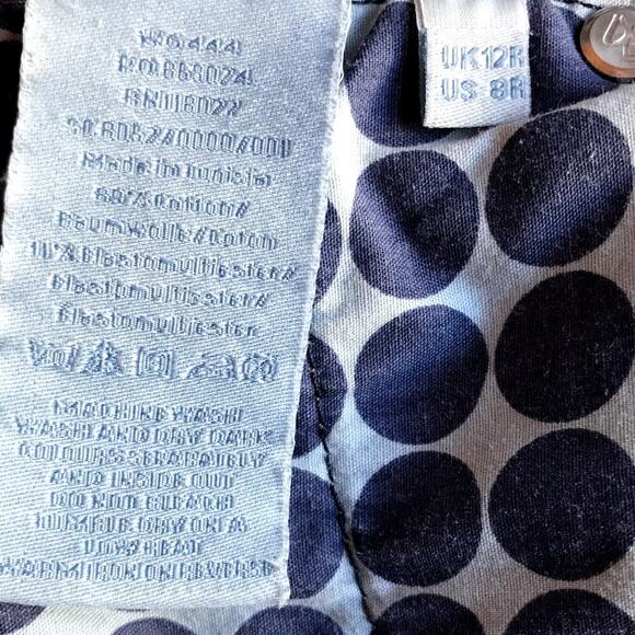 Boden Dark Wash Denim Short Skirt size 8R - Picture 4 of 5